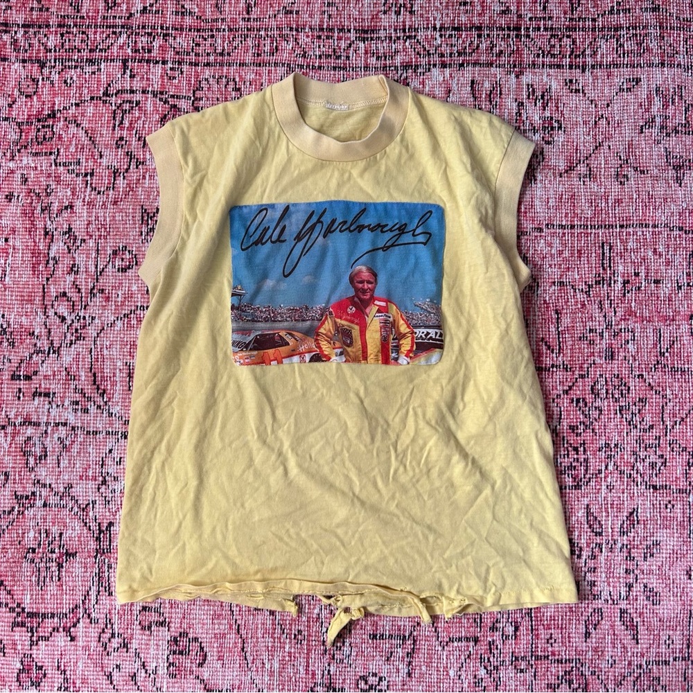 Vintage Cale yarborough Nascar Tank